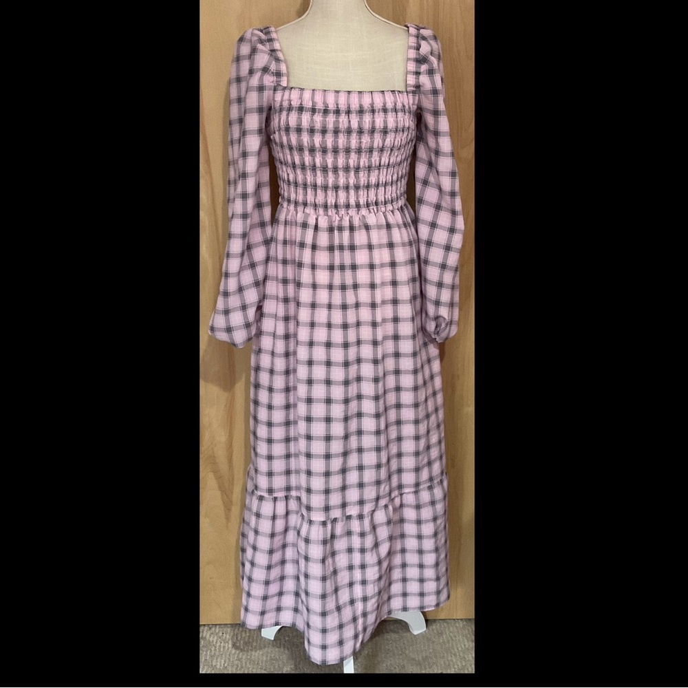 H&M Divided Checkered Dress - EUC